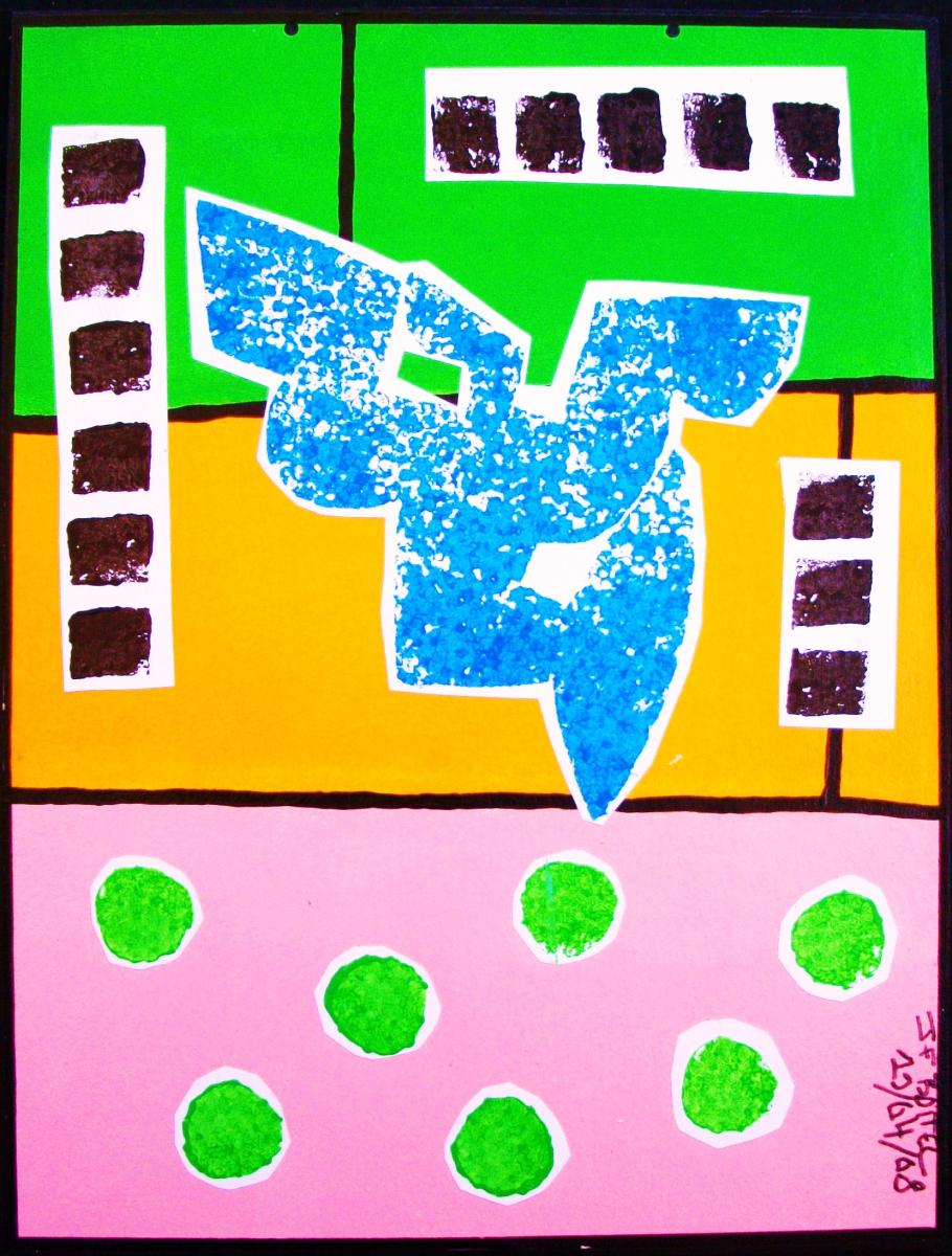 Galerie - collages d'empreintes