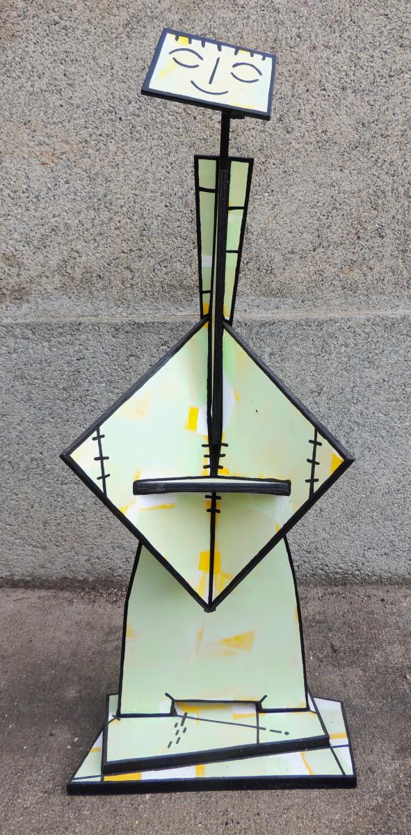 Galerie - sculptures sur bois peintes