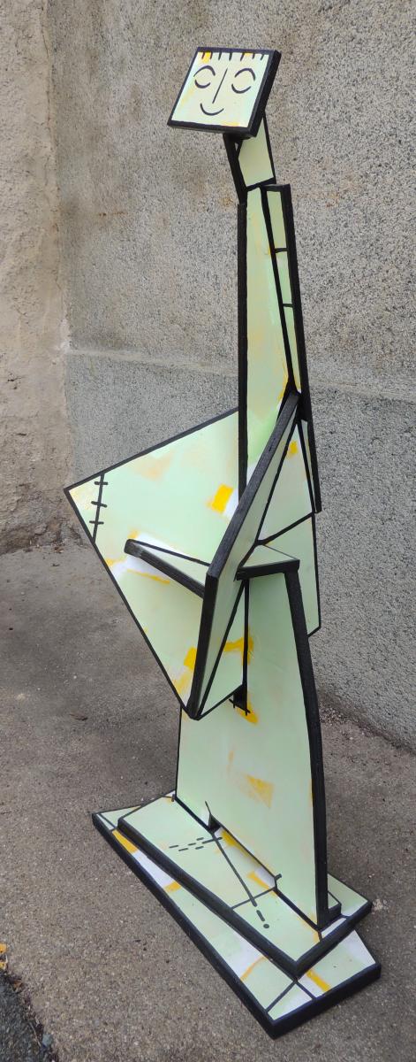 Galerie - sculptures sur bois peintes