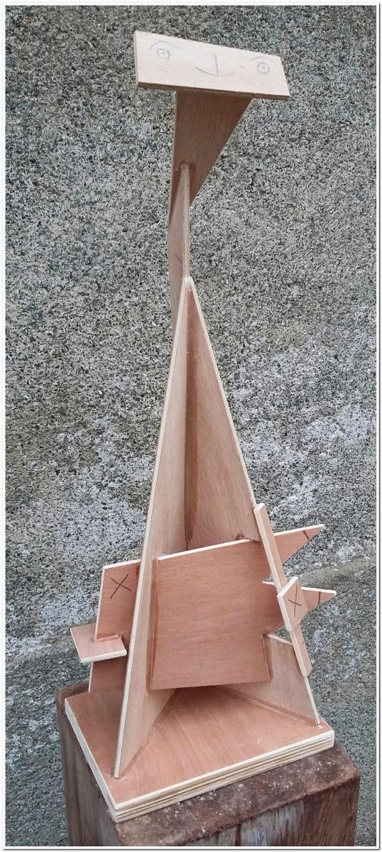Galerie - sculptures (projets - maquettes bois)