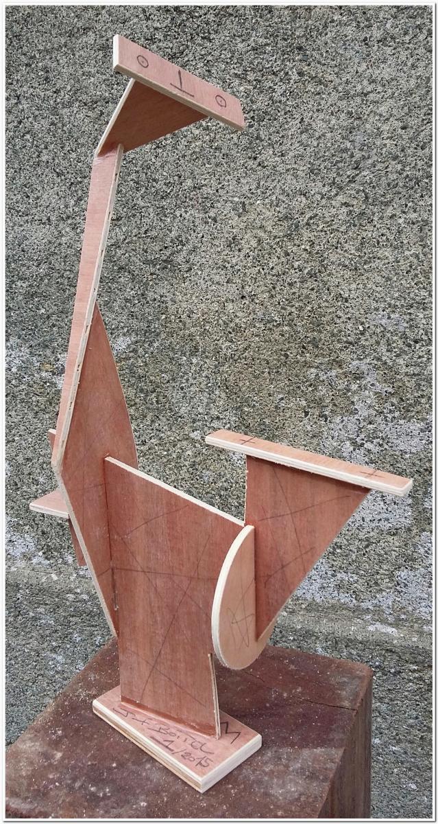 Galerie - sculptures (projets - maquettes bois)
