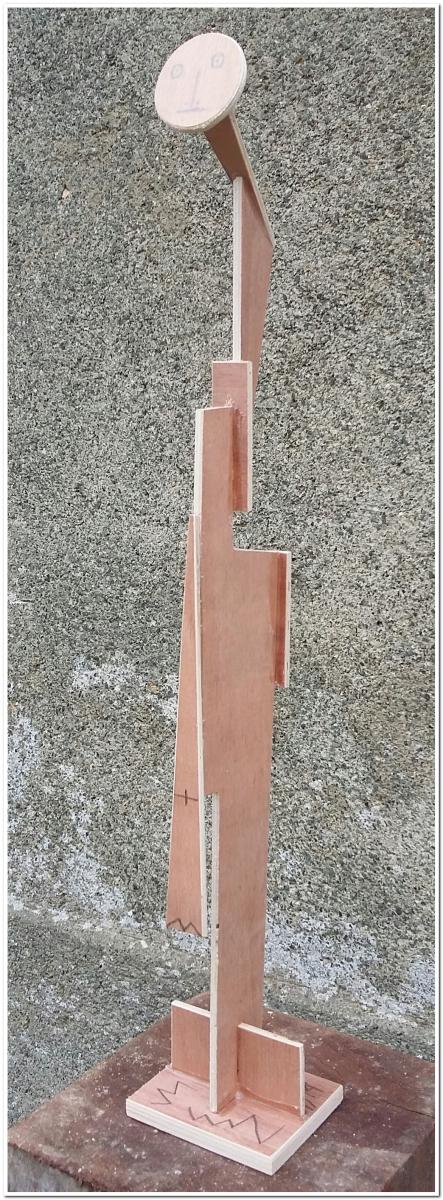 Galerie - sculptures (projets - maquettes bois)