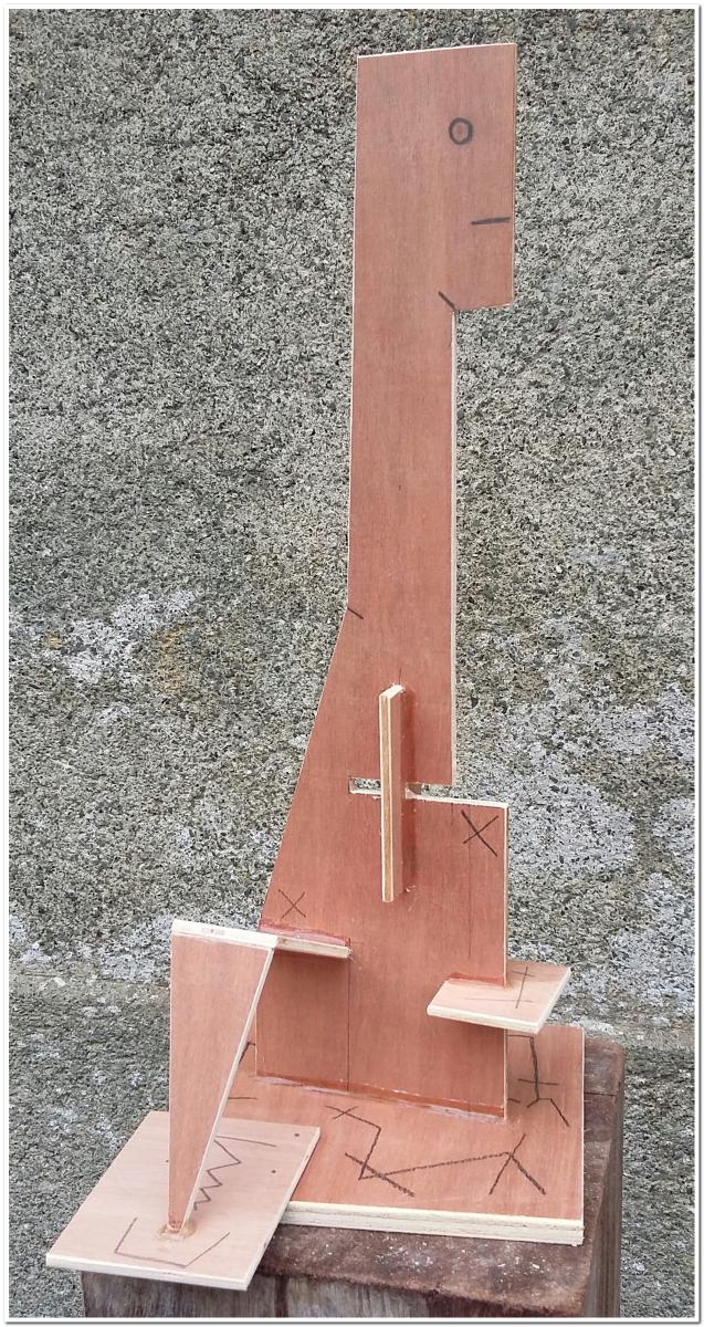 Galerie - sculptures (projets - maquettes bois)