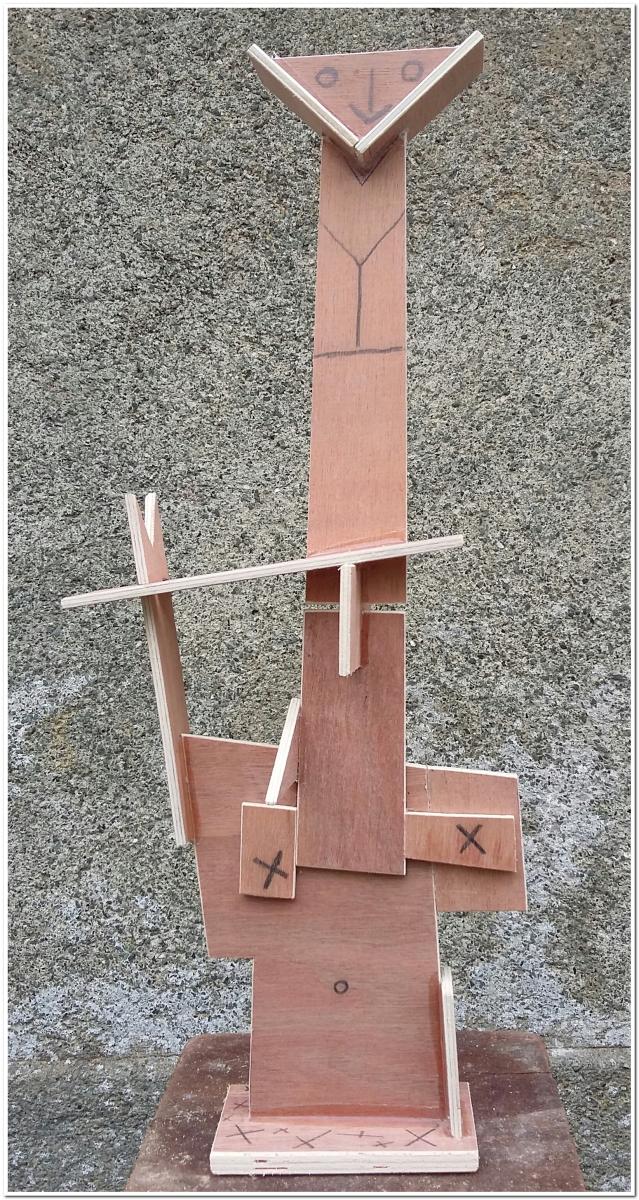 Galerie - sculptures (projets - maquettes bois)