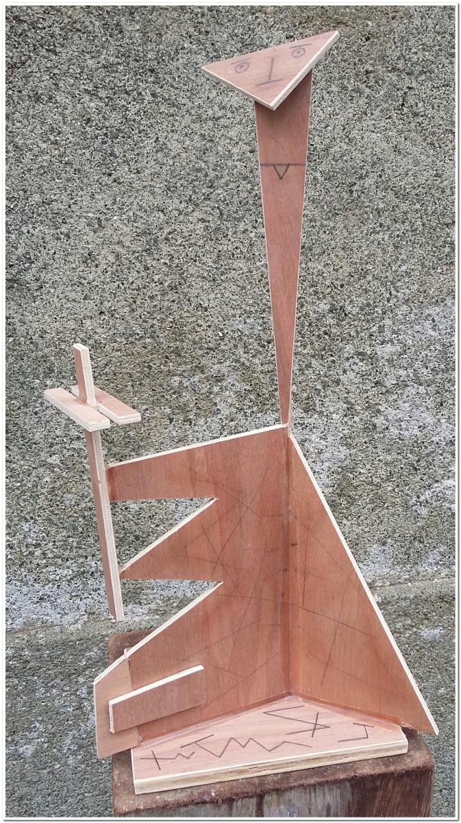 Galerie - sculptures (projets - maquettes bois)