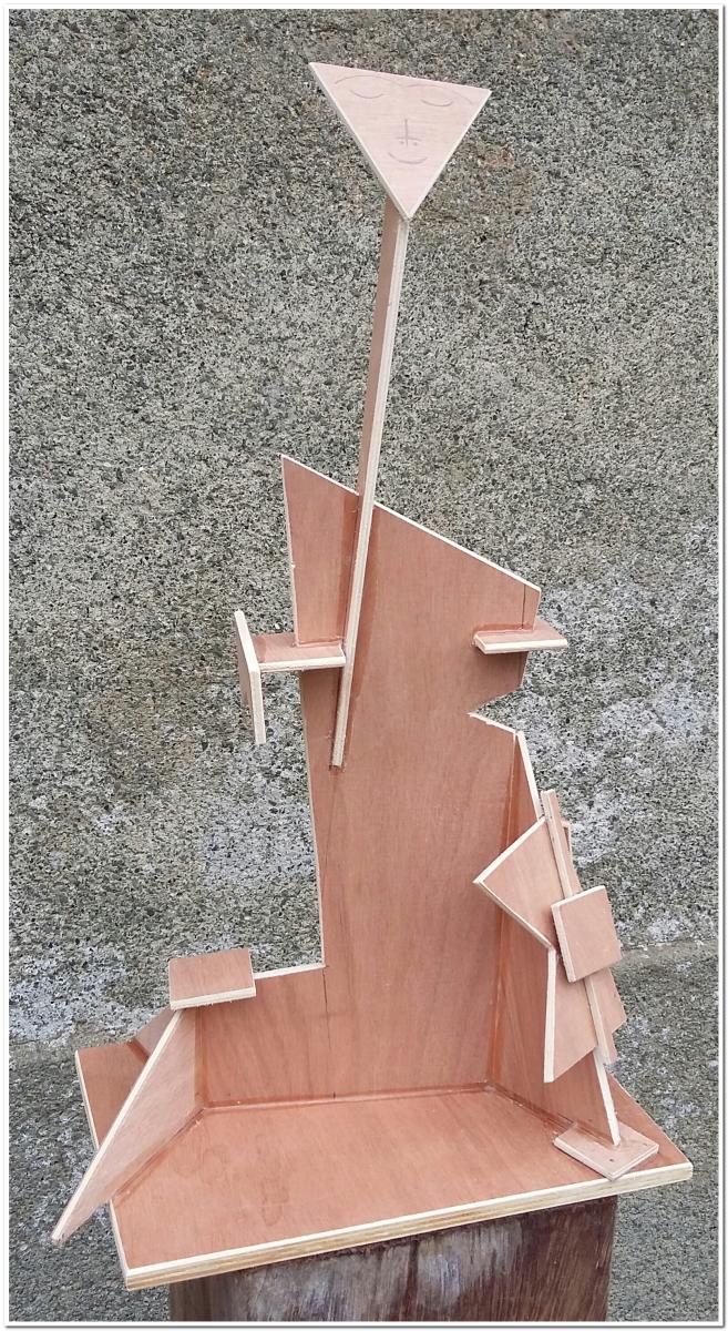 Galerie - sculptures (projets - maquettes bois)