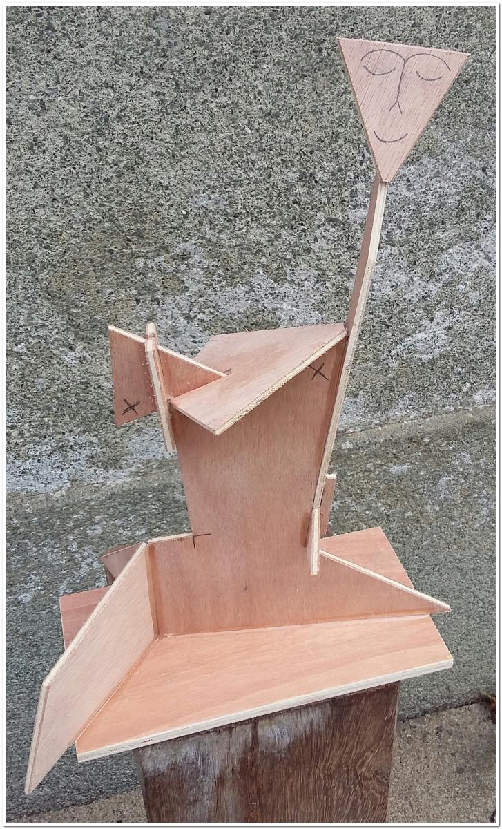 Galerie - sculptures (projets - maquettes bois)