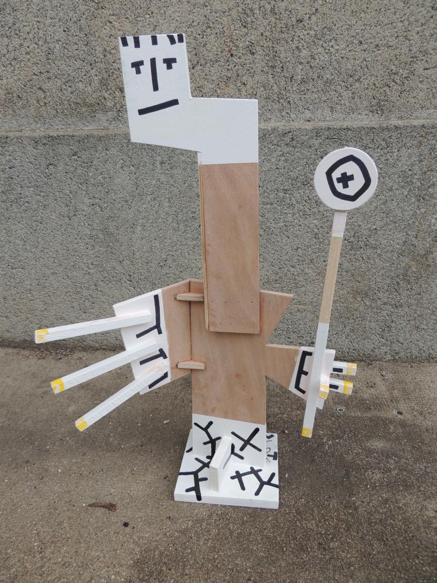 Galerie - sculptures (projets - maquettes bois)