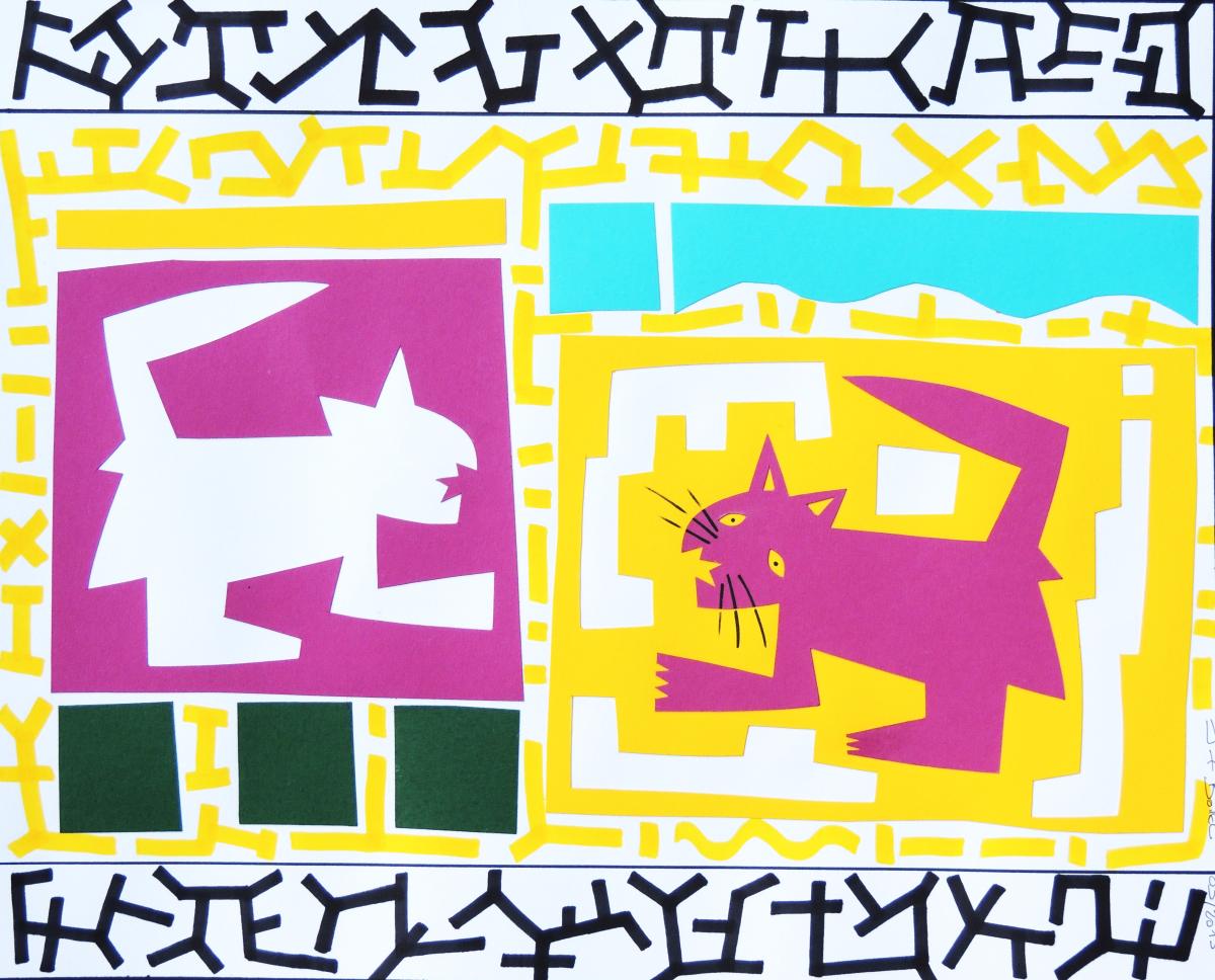 Galerie - collages papier