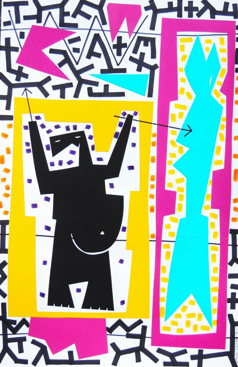 Galerie - collages papier