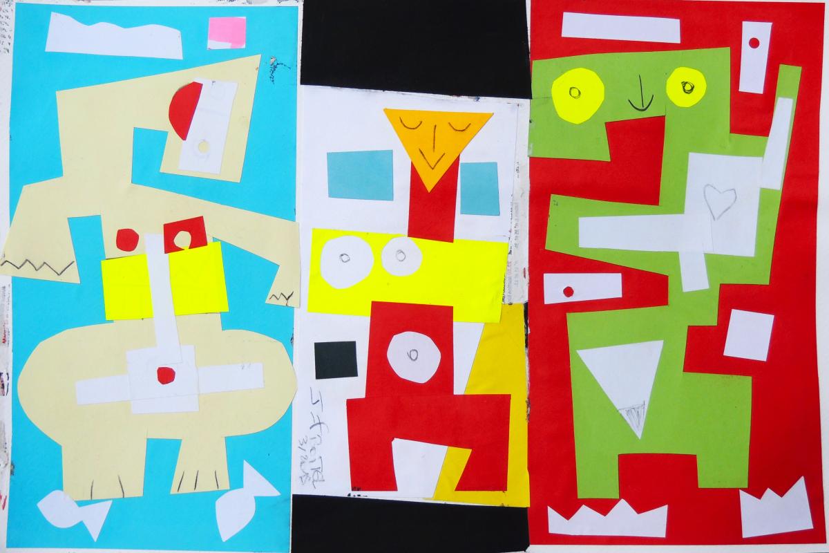 Galerie - collages papier