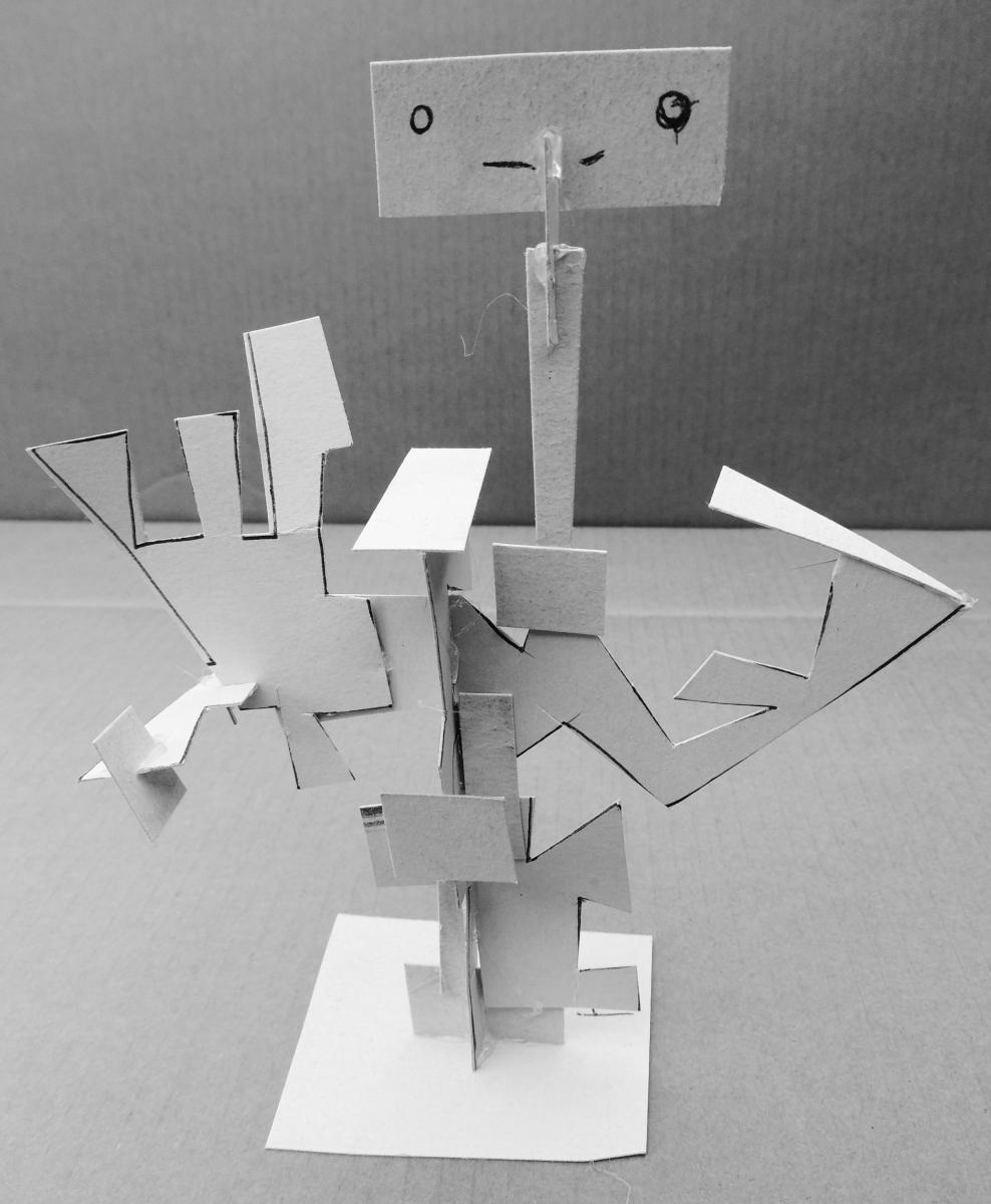 Galerie - sculptures (projets papier)