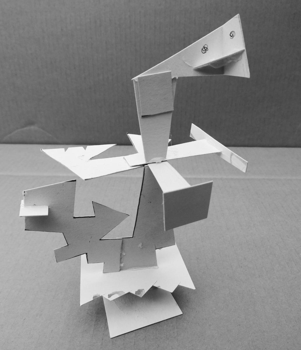 Galerie - sculptures (projets papier)